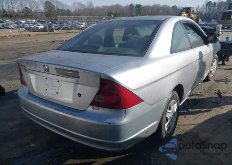 2003 Honda Civic Lx z USA, uszkodzony, nr VIN 1HGEM22523L079254